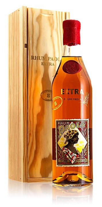 Paola Rhum Extra wooden box 0,7L 40% 